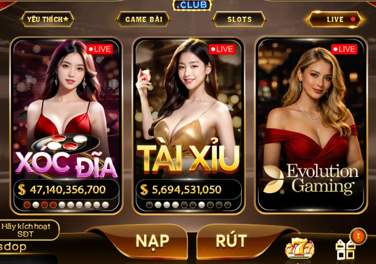 Sảnh Casino Online Hitclub Thiên Đường Giải Trí Đẳng Cấp Với Hàng Ngàn Trò Chơi Hấp Dẫn