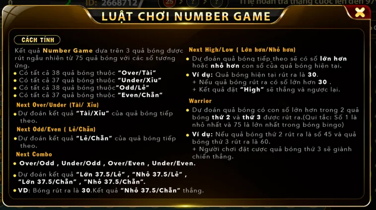 Tuyệt Chiêu Chinh Phục Number Game Tại HitClub Đổi Thưởng Đỉnh Cao Uy Tín