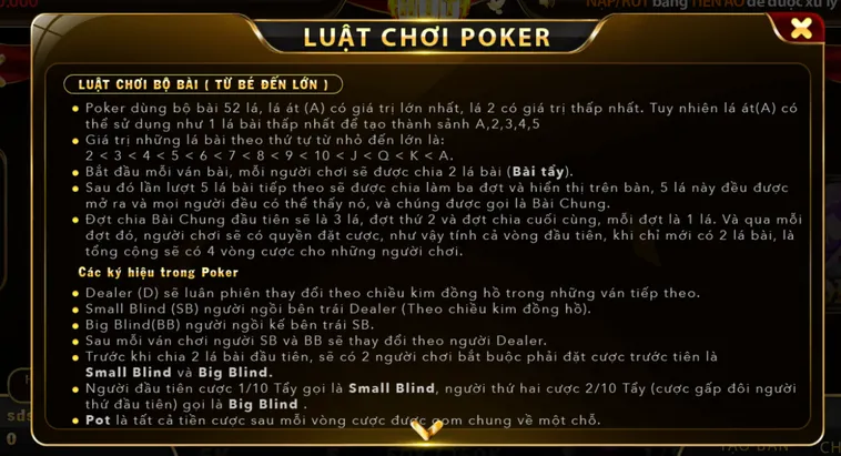 Poker Tại HitClub Nơi Thể Hiện Bản Lĩnh Và Chiến Thuật Của Cao Thủ