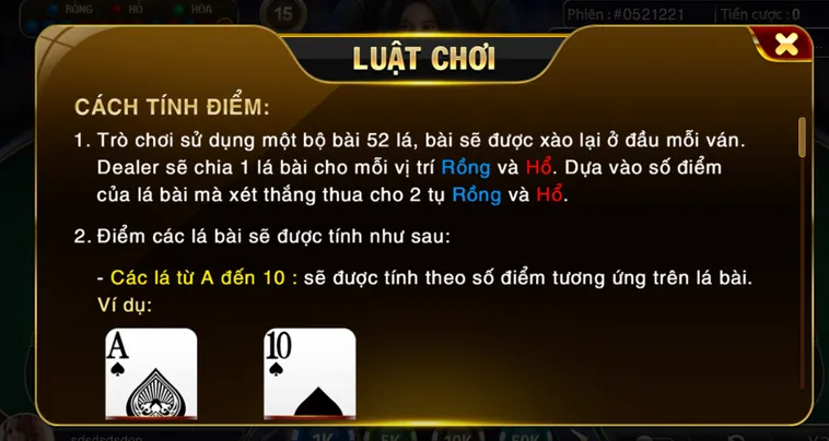 Rồng Hổ Tại Hitclub Trải Nghiệm Cá Cược Đỉnh Cao Cùng Tỷ Lệ Thắng Lớn