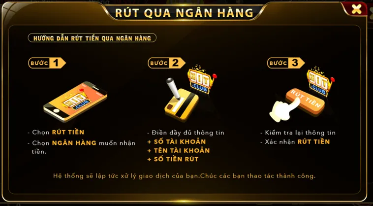 Rút Tiền Qua Ngân Hàng Tại Hitclub Hướng Dẫn Các Bước Thanh Toán Nhanh Chóng An Toàn Tuyệt Đối
