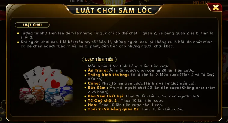 Tuyệt Chiêu Chinh Phục Sâm Lốc Tại HitClub Đổi Thưởng Đỉnh Cao Uy Tín