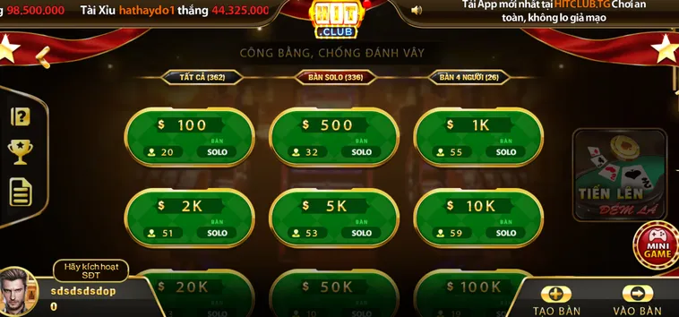 Tuyệt Chiêu Chinh Phục Tiến Lên Đếm Lá Tại HitClub Dễ Dàng Thắng Lớn